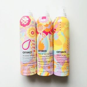 amika perk up, silken up, undone texture NEW